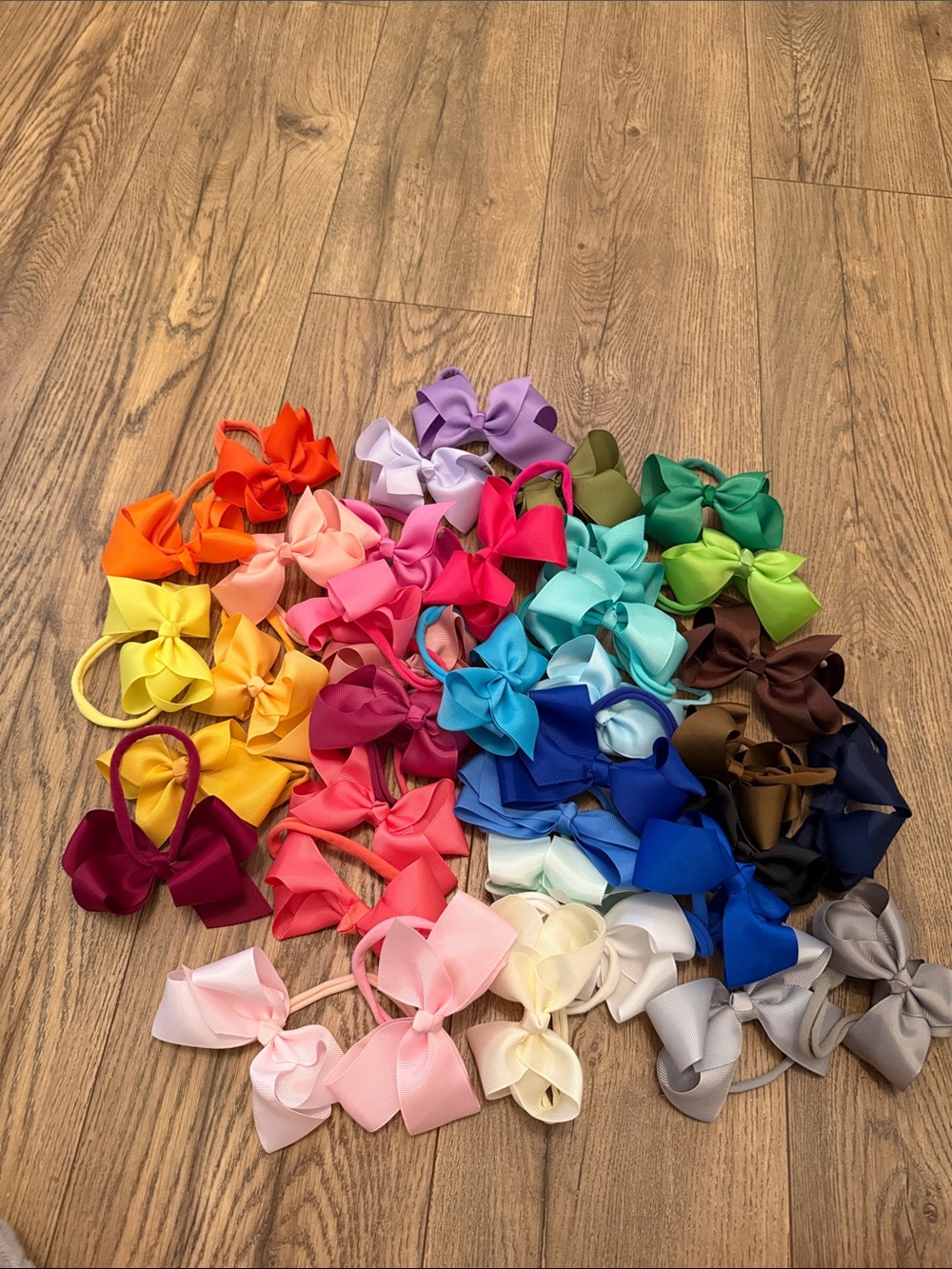 Grosgrain bows